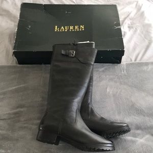 Ralph Lauren Black Boots